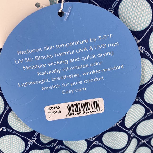 NWT SanSoleil 3/4 Zip Golf Top UPF 50 Cooling Women’s XL - Picture 9 of 10